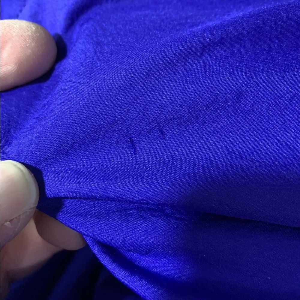 SOLD Vtg Obermeyer Womens One Piece Snow Ski Suit Purple Blue Neon Retro Size 10 - Picture 5 of 12
